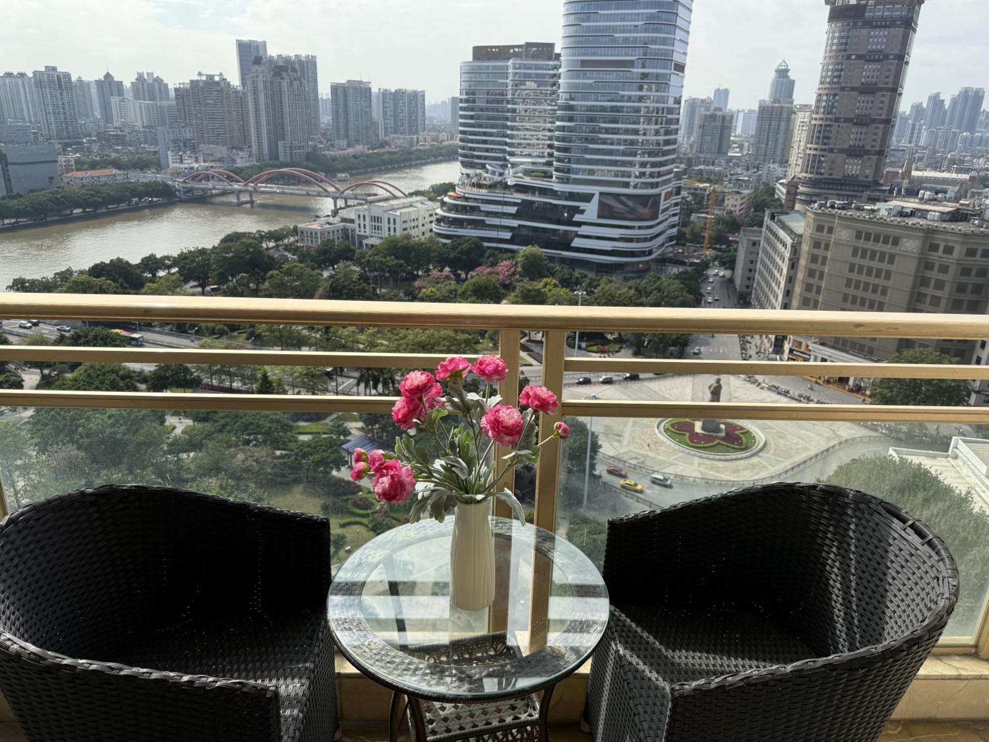 Waifiden Guangzhou Haizhu Square Wanyi Apartment Zewnętrze zdjęcie